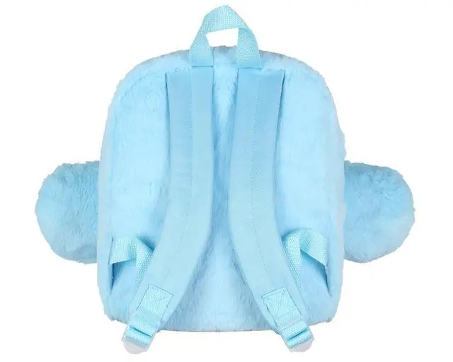 Alt view image 5 of 6 - Blue's Clues Fuzzy Soft Character Cartoon Face 12 Inch Backpack For Daily Use
