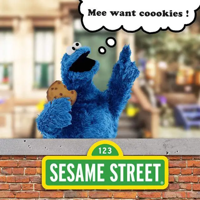 Alt view image 7 of 7 - Toddler Cookie Monster Backpack, Back to School Bookbag for Toddler, Plush Zippered Bag