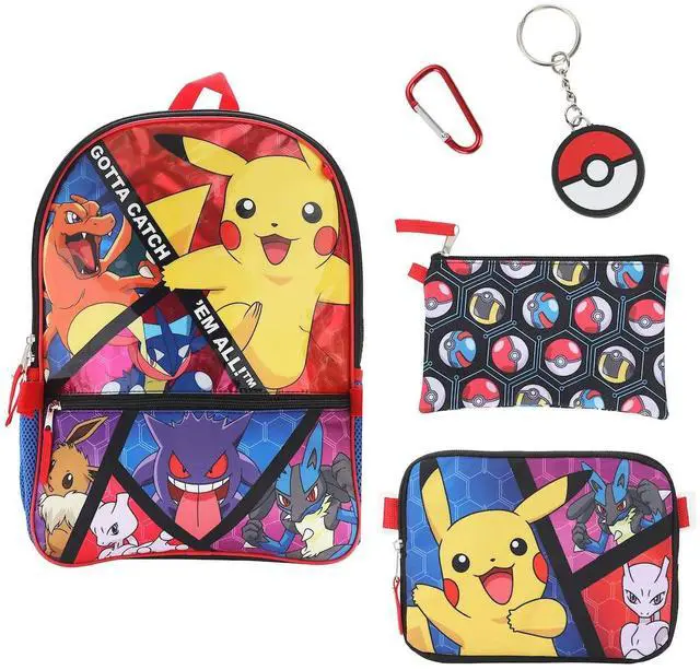 Main image of Boys, Youth Five-Piece Backpack Set (Little Kid/Big Kid), Aop, One Size