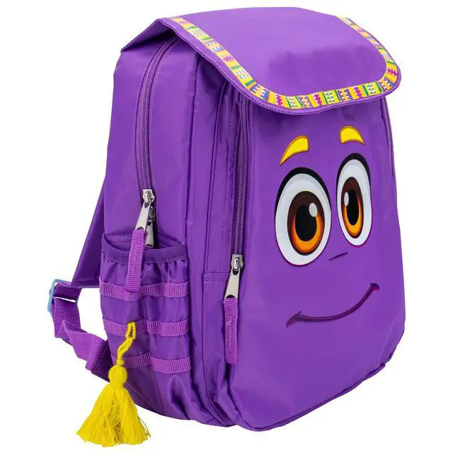 Alt view image 2 of 6 - Dora The Explorers Backpack, 12 Girls Mini Cosplay Backpack, Purple