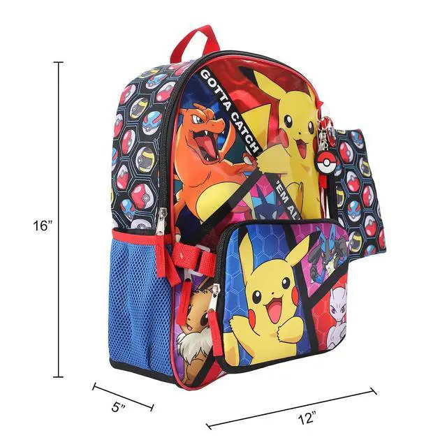 Alt view image 6 of 7 - Boys, Youth Five-Piece Backpack Set (Little Kid/Big Kid), Aop, One Size