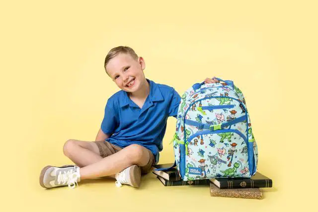 Alt view image 3 of 7 - Medium Disney Pixar Toddler Backpack for School Girls and Boys | Kindergarten Elementary Kids Backpack | Fletcher Collection | Kids - 15" tall | Buzz and Woody Adventures