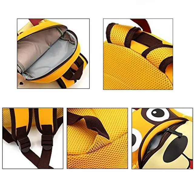 Alt view image 6 of 6 - Kid Backpack, Baby Boys Girls Toddler Pre School Backpack Children Backpacks Bags (dog)
