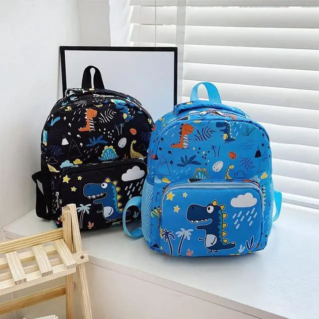 Alt view image 7 of 7 - 13 inch Kids Toddler Preschool Travel Backpack Cute Cartoon Backpack For Girls Boys Baby