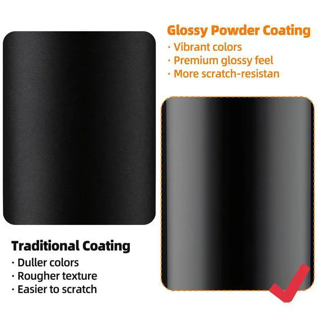 Alt view image 7 of 7 - 24 oz Insulated Water Bottle with Soft Silicone Spout Lid, Leakproof Stainless Steel Vacuum Bottle for School, Sports& Daily Use, Kids, Teens& Adults, Back to School Essentials (Glossy Black)