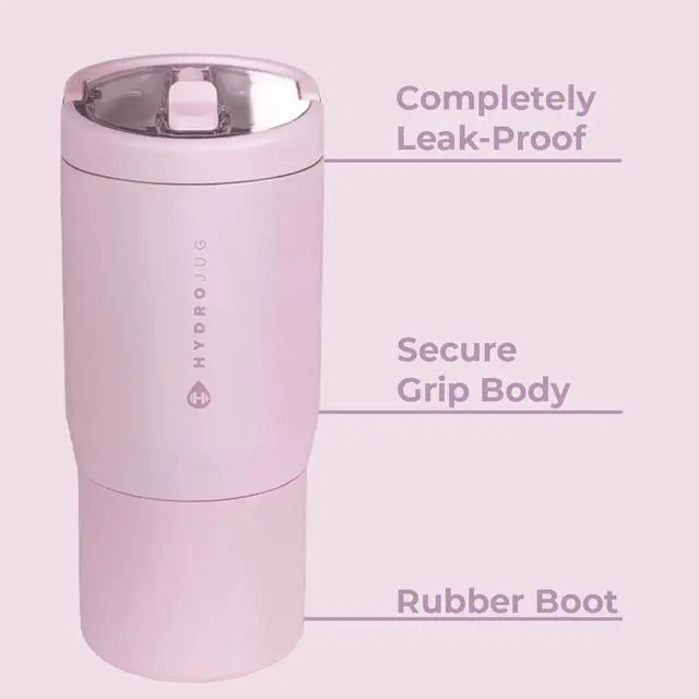 Alt view image 4 of 5 - Sport 14 oz Insulated Kids Water Bottle with Straw, Sweet Pea