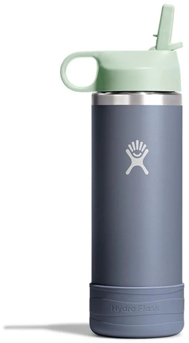 Main image of Kids Water Bottle for School - Stainless Steel and Insulated with Straw Cap - 18 Oz in Koala