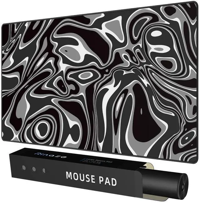 Main image of Large Gaming Mouse Pad with Superior Micro-Weave Cloth, Extended Desk Mousepad with Stitched Edges, Anti-Slip Keyboard Pad for Computer, Home and Gaming