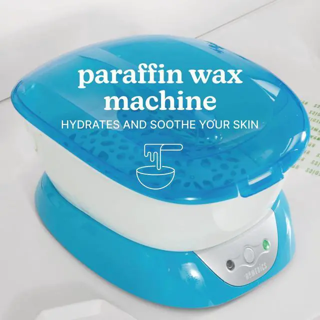Alt view image 2 of 7 - Paraffin Wax Machine for Hands - Hypoallergenic Hot Wax Hand Therapy Machine to Soothe and Moisturize Hands - Includes 3 Pounds of Wax and 20 Hand Liners