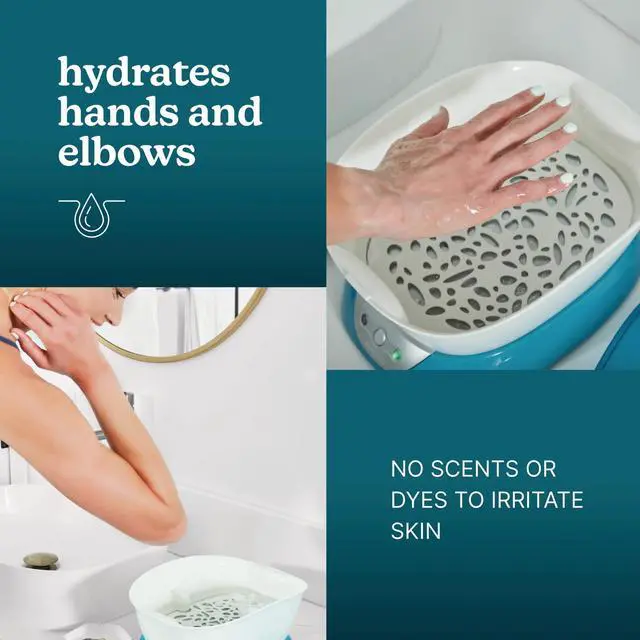 Alt view image 5 of 7 - Paraffin Wax Machine for Hands - Hypoallergenic Hot Wax Hand Therapy Machine to Soothe and Moisturize Hands - Includes 3 Pounds of Wax and 20 Hand Liners