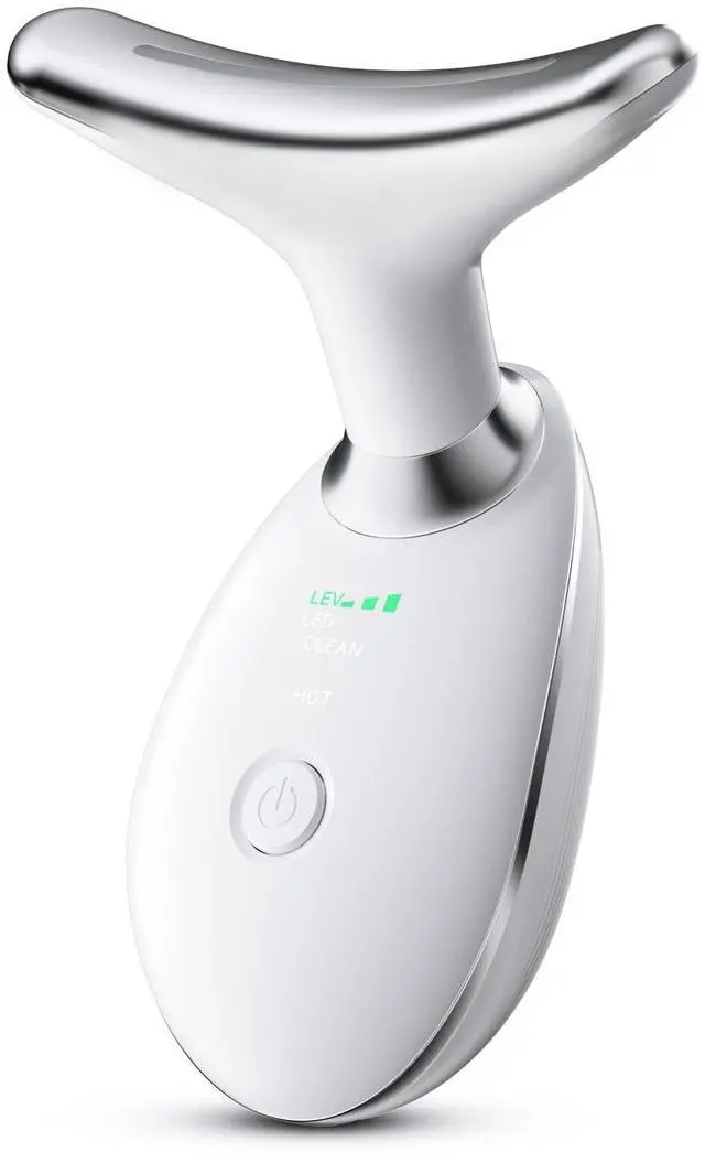 Main image of Neck and Face Skin Care Tool, Improve, Firm, Tightening and Smooth, White