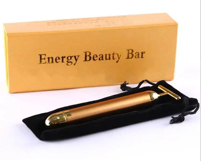 Main image of Beauty Massage 24K Golden Anti-Aging Pulse Skin Care Gold Facial Roller Massage