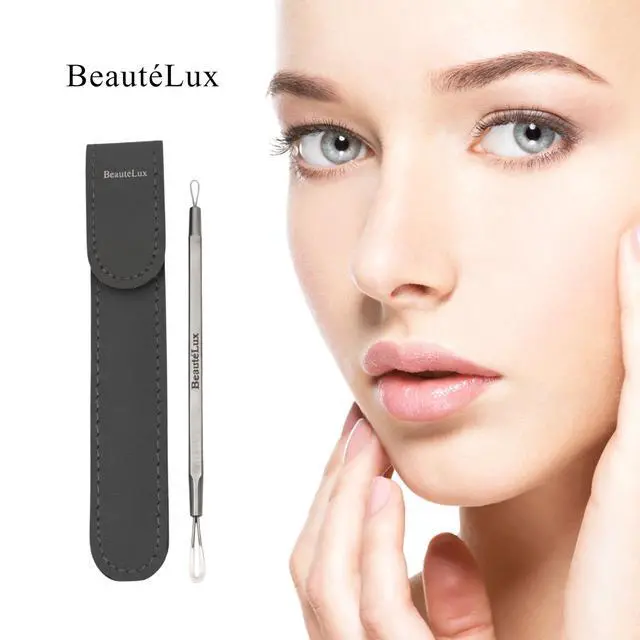 Alt view image 7 of 7 - 2-in-1 Blackhead Remover Tool, Stainless Steel Extractor