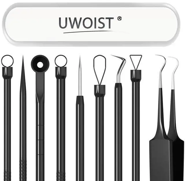 Main image of Blackhead Remover Tools Pimple Popper Tool Kit, Comedones Extractor Acne Removal Kit for Blemish, Black Head Remover for face Risk Free Treatment for Whitehead Popping