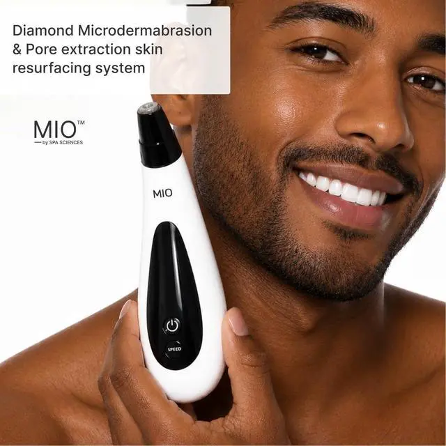 Alt view image 2 of 7 - Diamond Tip Microdermabrasion Blackhead Remover, Pore Cleansing, & Resurfacing System - Reduces Acne Scars, Wrinkles, and Exfoliates for Clearer Skin