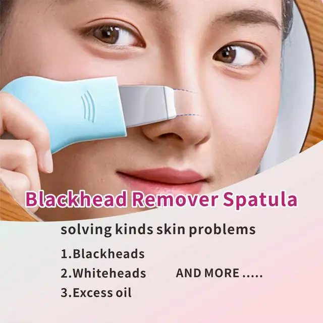 Alt view image 2 of 7 - Silicone Nose Blackhead Remover Tool Set,Blackhead Scraper Tool,2Pcs Pore Cleaning Brush, Face Scrubber Skin Spatula, Pore Scrubber for Deep Cleansing,Face Exfoliator Scrubber for Women Men