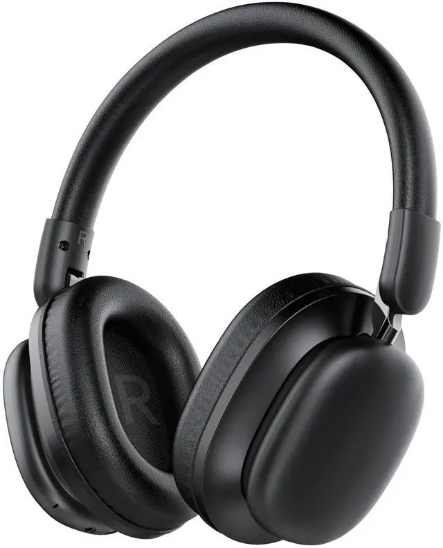 Main image of Bluetooth Headphones Over Ear, 75H Playtime Wireless Headphones with Microphone, Foldable Lightweight Headset with 3 EQ Modes, 3D Stereo Sound Low Latency for Travel Work Cellphone
