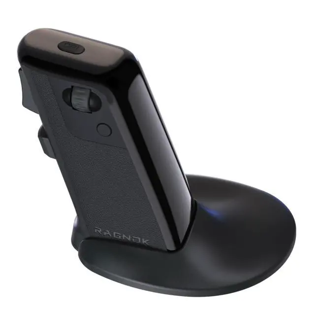 Alt view image 6 of 7 - FireGrip Gun Mouse for Shooter Games Vertical Pistol Grip Design, Vibration Feedback, 2.4G Wireless & Wired, Programmable Buttons for FPS Gaming