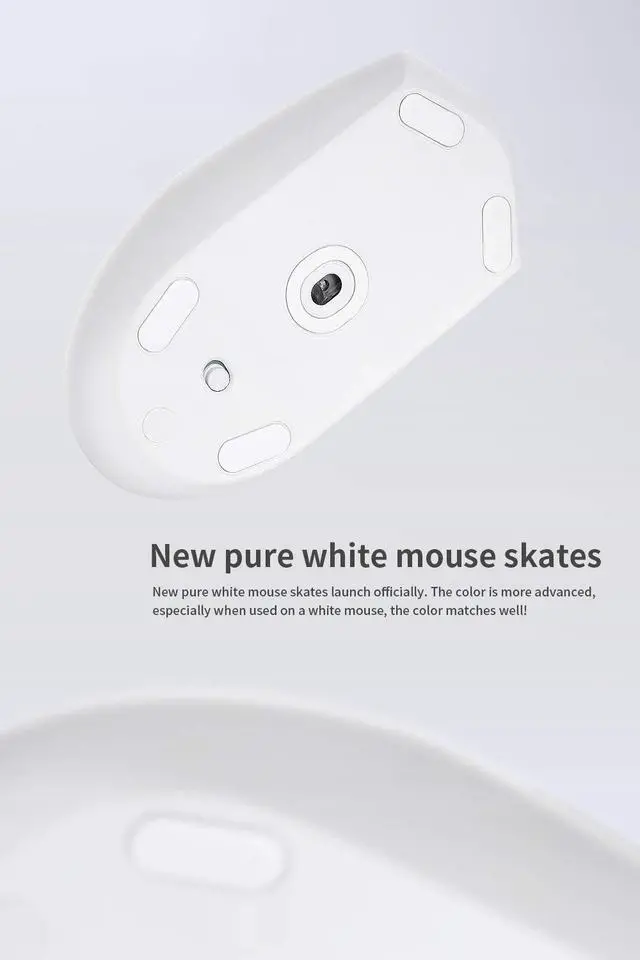 Alt view image 3 of 7 - 2Sets 3.0 Plus Rounded Curved Edges Mouse Feet Skates Compatible with Model O, Model O- (Minus) Gaming Mouse feet Replacement, Professional Mice Upgrade Kit