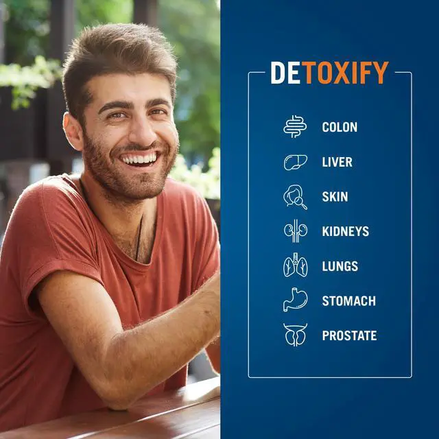 Alt view image 4 of 7 - The Cleaner Detox, Powerful 7-Day Complete Internal Cleansing Formula for Men, Support Digestive Health, 52 Vegetarian Capsules