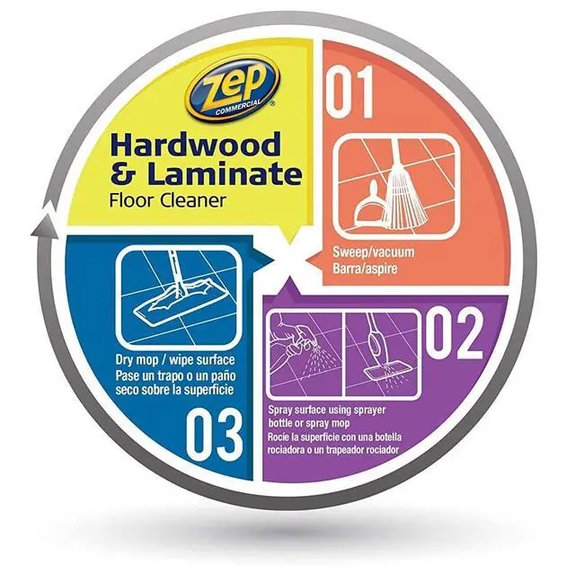 Alt view image 4 of 6 - Ready-to Hardwood and Laminate Floor Cleaner, Clear