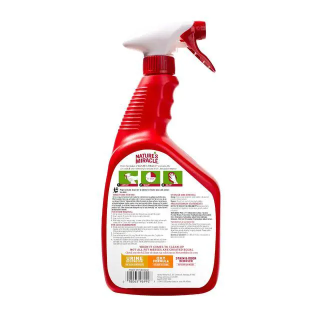 Alt view image 2 of 7 - Advanced Cat Stain and Odor Eliminator Spray, Severe Mess Enzymatic Formula For Tough Pet Messes, 32 oz