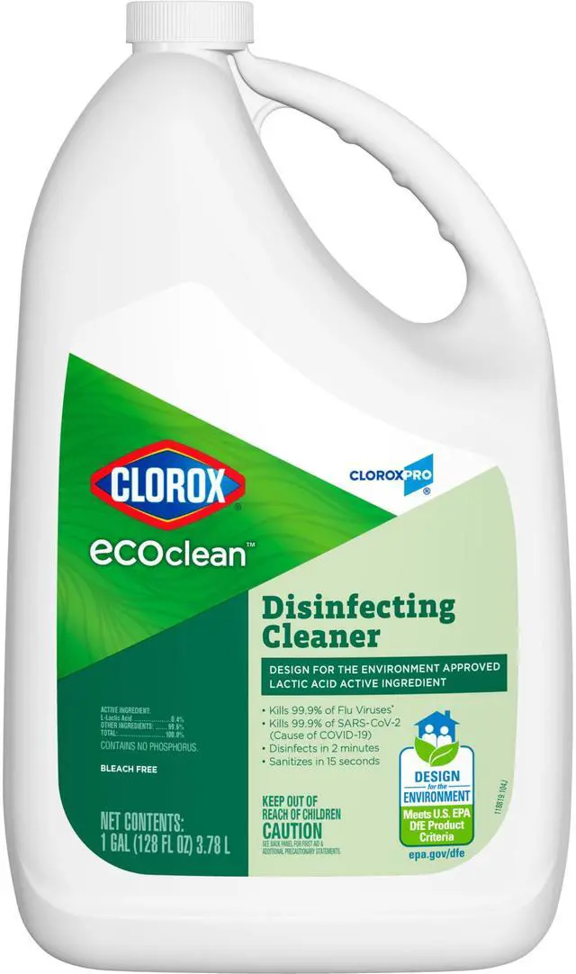 Main image of EcoClean Disinfecting Cleaner Refill, 128 Fluid Ounces