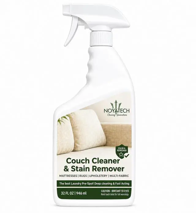 Main image of Couch Cleaner and Stain Remover Spray - Professional Strength Non-Toxic Multi-Surface Fabric and Upholstery Cleaner for Couches, Sofas, Sectionals, Microfiber & Car Interiors, 32 oz