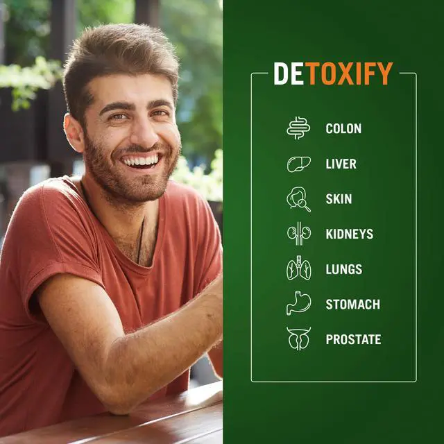 Alt view image 4 of 7 - The Cleaner Detox, Powerful 14-Day Complete Internal Cleansing Formula for Men, Support Digestive Health, 104 Vegetarian Capsules