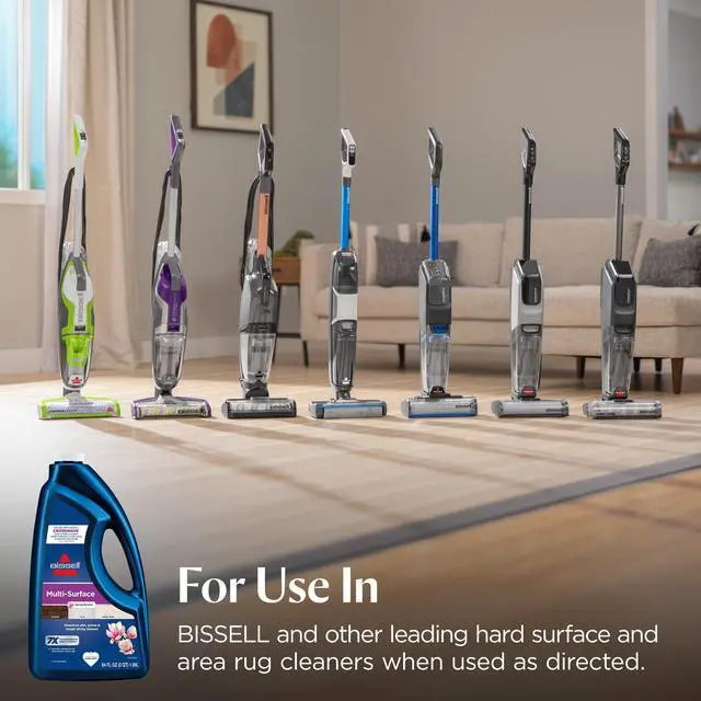 Alt view image 5 of 7 - Multi-Surface Solution, For use in CrossWave and other leading hard surface and area rug cleaners, 64oz, Dissolves dirt, grime, and tough sticky messes