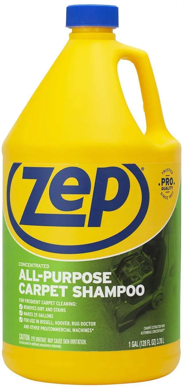 Main image of All-Purpose Carpet Shampoo Concentrate Cleaner - 1 Gallon - ZUCEC128 - Professional Formula Removes Dirt and Stains