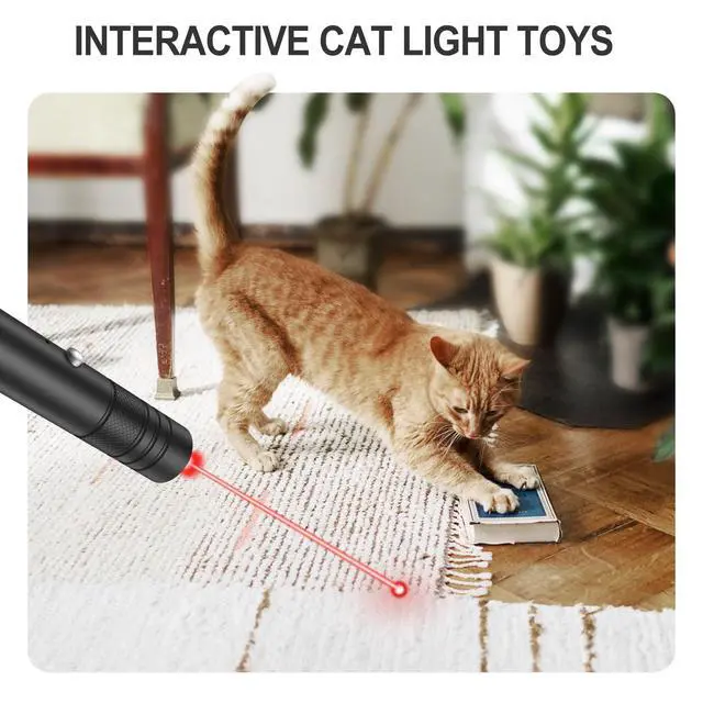 Alt view image 6 of 6 - Red Light Flashlight, Long Distance USB Rechargeable Tactical Beam with Star Cap Adjustable Effect for Outdoor Journeys, Presentations, TV/LED/LCD Screens, and Stargazing