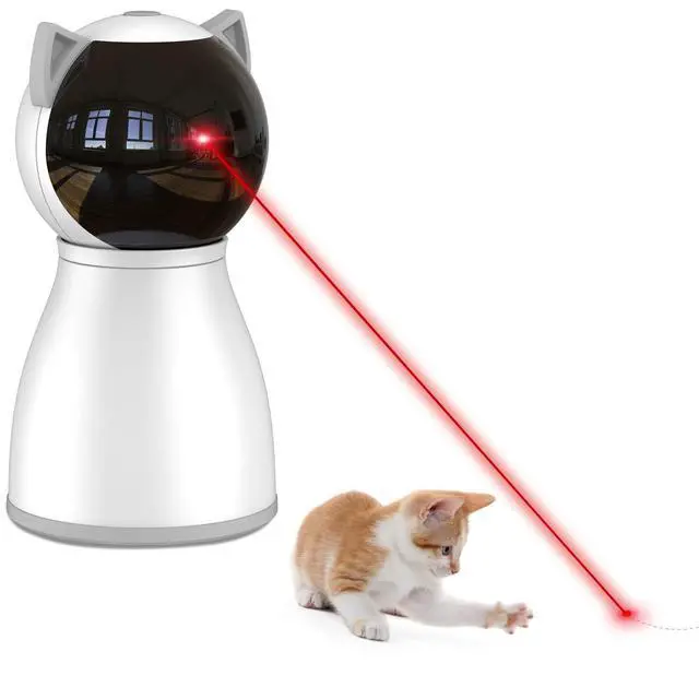 Main image of Cat Toys Laser for Indoor Cats,The 4th Generation Real Random Trajectory Motion Activated Rechargeable Automatic Cat Laser Toy,Interactive Cat Toys for Bored Indoor Cats/Kittens