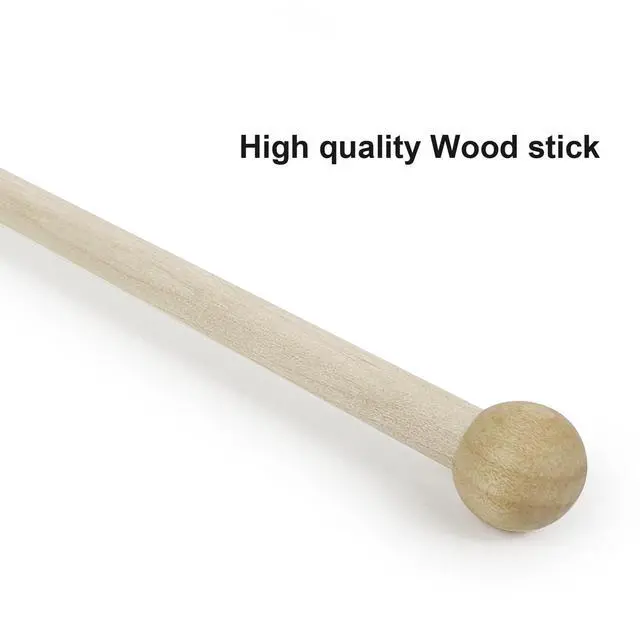 Alt view image 3 of 6 - Natural Wooden Cat Wand Toy with Catnip Plush Mushroom, Thick Unbreakable Rope Interactive Cat Teaser Stick with Bell, Indoor Kitten Boredom Relief Hunting Play Toy for Cats.