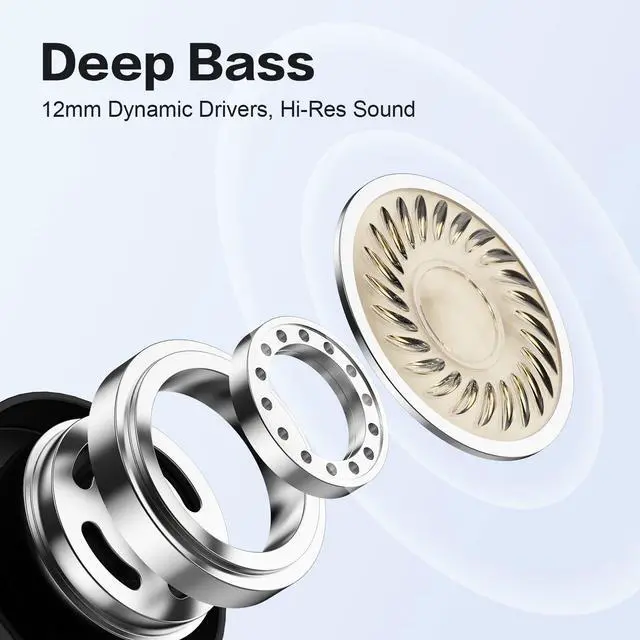 Alt view image 2 of 7 - USB C Headphone for Samsung S25 S24 S23 Ultra FE S22 A16 A56 A55, USB C Wired Earbuds Magnetic in-Ear Type C Earphone with Microphone Volume Control Stereo Noise Canceling for iPhone 1716 5 Pro Max