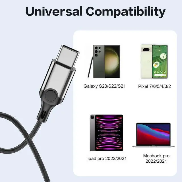Alt view image 5 of 7 - USB C Headphone for Samsung S25 S24 S23 Ultra FE S22 A16 A56 A55, USB C Wired Earbuds Magnetic in-Ear Type C Earphone with Microphone Volume Control Stereo Noise Canceling for iPhone 1716 5 Pro Max