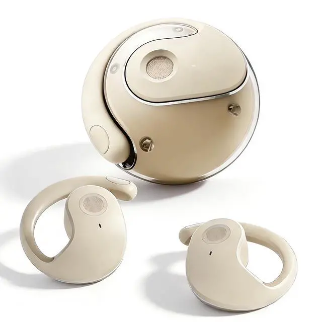 Main image of Over Open Ear Earbuds Wireless Bluetooth Open Ear Headphones Air Conduction Earbuds that Don't Go in Your Ear with Awareness of Surroundings with Over-Ear Hooks