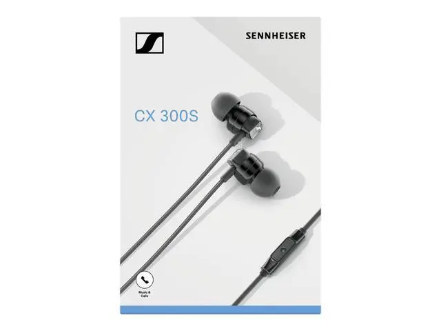 Alt view image 6 of 6 - in Ear Headphone with One-Button Smart Remote - Black
