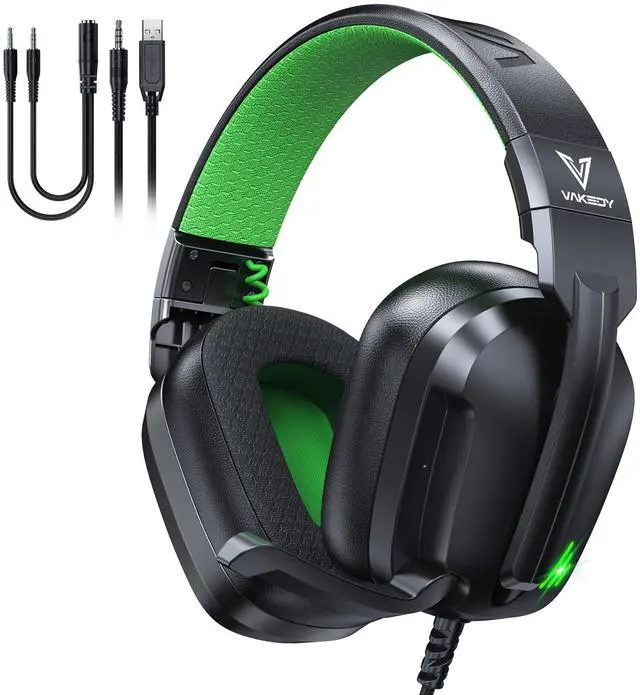 Main image of Wired Gaming Headset for Xbox,PS5,PS4,PC,Switch, RGB 50mm Drivers