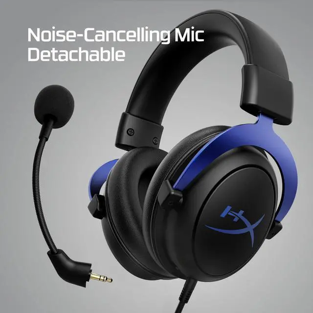 Alt view image 2 of 5 - Gaming Headset, Memory Foam Comfort, Noise-Cancelling mic, Durable Aluminum Frame.