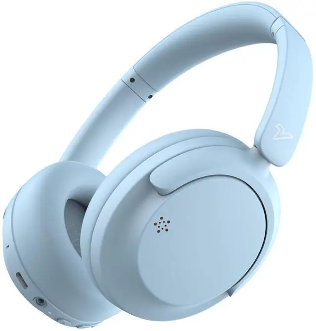 Main image of Hyper GO Wireless Over-Ear Noise Cancelling Headphones with Mic, 60H Playtime, Bluetooth Headphones, Hi Res Audio, Deep360 Spatial Audio, Ultra-Lightweight for Travel, Work, Study (Sky Blue)