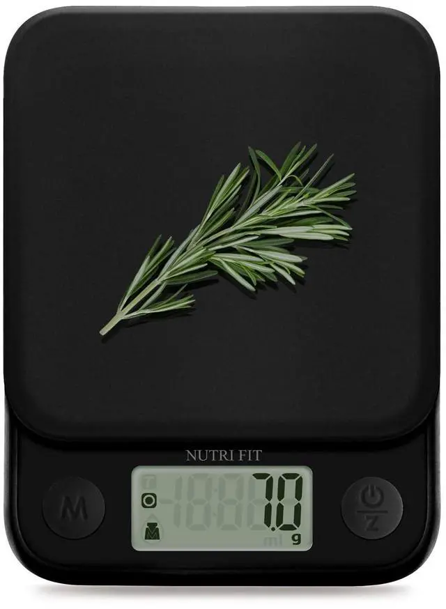 Main image of Food Scale Kitchen Scale Weight Grams and Ounces Small Digital Scale for Weight Loss Baking Cooking Coffee, Max 11lb 0.5g Increment, LCD Smart Tare, Easy to Use for Travel, AAA Battery