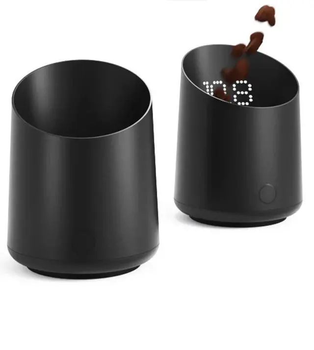 Alt view image 5 of 7 - Subscale Digital Dosing Cup with LED Display Sleek & Precise Scale - Dosing & Brewing Accessories, Measures Coffee Grounds for Espresso - Black