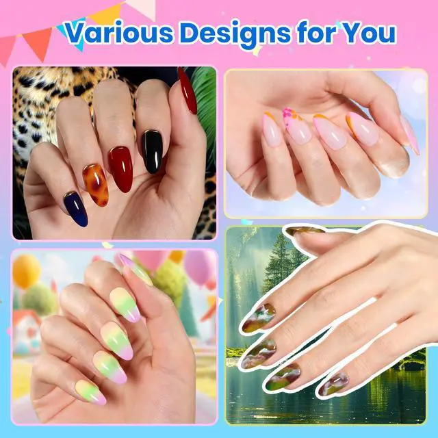 Alt view image 5 of 7 - Nail Polish Kit with U V Light - 80Pcs Color Enchantment 55 Colors Gel Nail Kit with Everything Base Top Coat Beginner Starter at Home Nails Kit Manicure DIY Salon Tools Gifts for Women