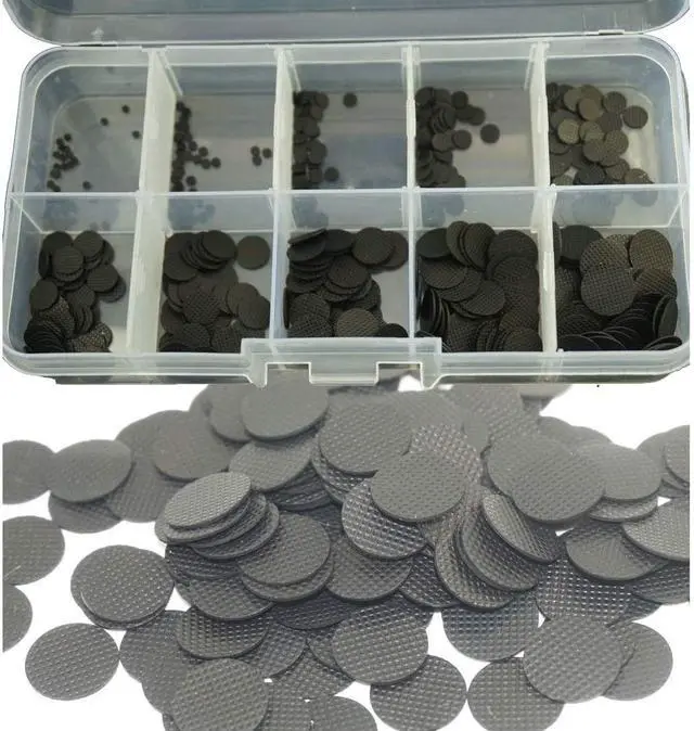 Main image of (Pack of 100) 1.5mm~10mmReplacement Repair Rubber Conductive Button Pad Keypads KitButtons Repair Replacement Part, for IR Remote Control, Xbox Playstation PS4 Switch Pro Game Controller