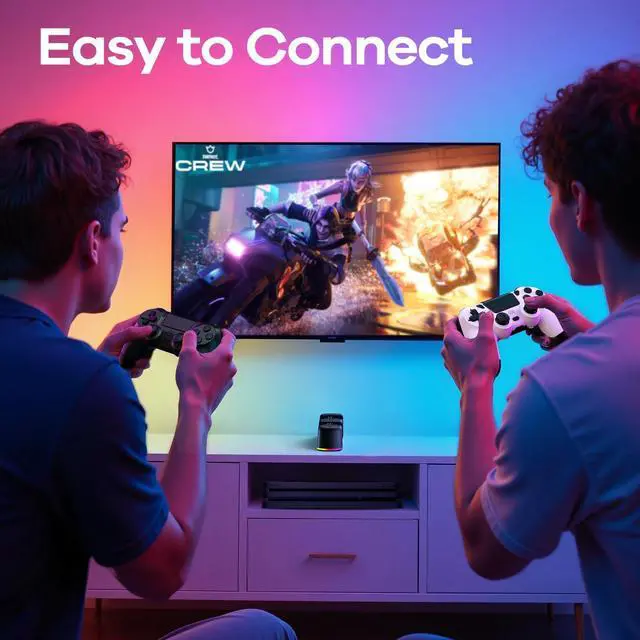 Alt view image 6 of 7 - 2 Pack Controller with Charger Dock for PS4 Controller, Wireless Gamepad with LED Charging Dock Station and 2 USB Cable