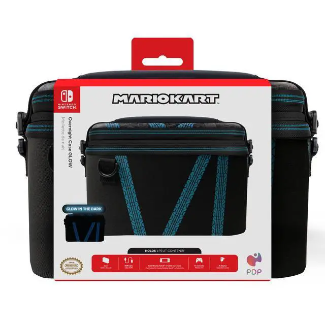 Alt view image 2 of 4 - Overnight 2-in-1 Travel Case Glow for Nintendo Switch, Lite, OLED