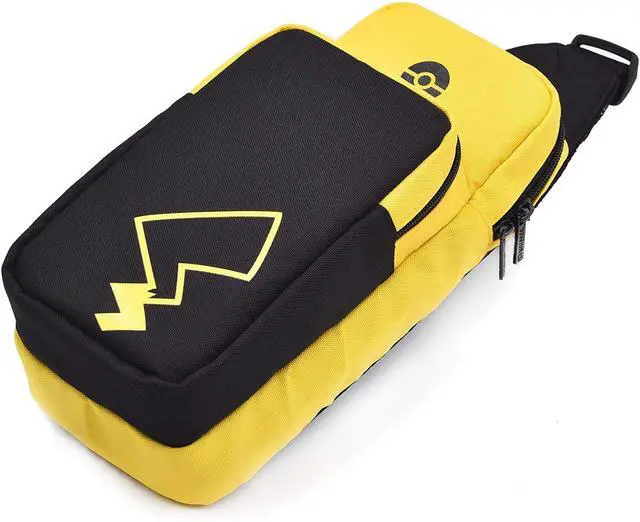 Alt view image 2 of 4 - Nintendo Switch Adventure Pack (Pikachu Edition) Travel Bag - Officially Licensed by Nintendo & Pokemon