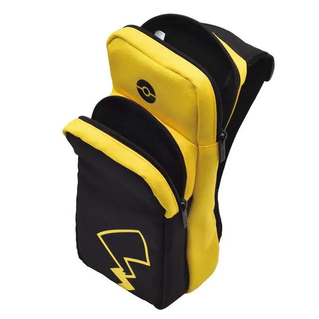 Alt view image 3 of 4 - Nintendo Switch Adventure Pack (Pikachu Edition) Travel Bag - Officially Licensed by Nintendo & Pokemon