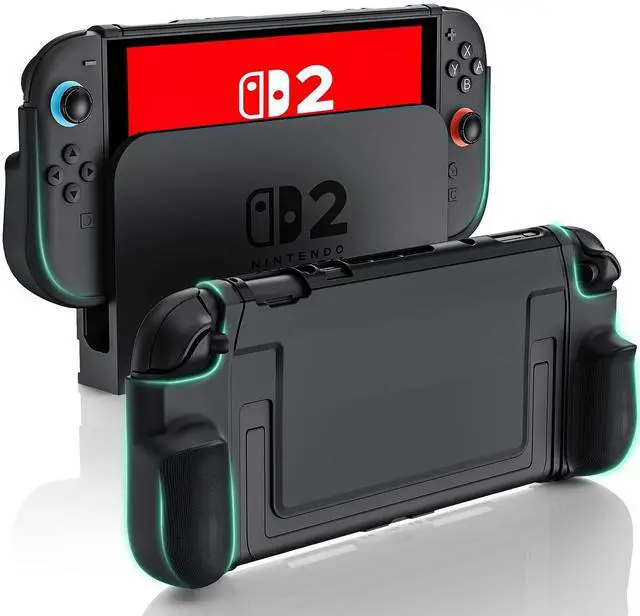 Main image of for Switch 2 Grip Case (2025), Dockable Case with Ergonomic Grip for Handheld as a Real Gamepad, Shockproof Protective Case Accessories for Switch 2